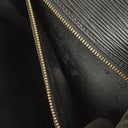 Louis Vuitton Pochette Sellier Dragonne Black Epi Clutch
