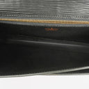 Louis Vuitton Pochette Sellier Dragonne Black Epi Clutch