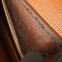 Louis Vuitton Pochette Sellier Dragonne Cognac Epi Clutch