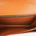 Louis Vuitton Pochette Sellier Dragonne Cognac Epi Clutch