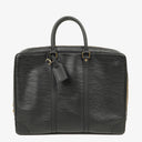 Louis Vuitton Porte-Documents Voyage Black EPI Leather Briefcase