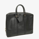 Louis Vuitton Porte-Documents Voyage Black EPI Leather Briefcase