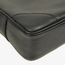 Louis Vuitton Porte-Documents Voyage Black EPI Leather Briefcase