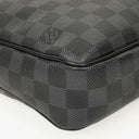 Louis Vuitton Porte-Documents Voyage Damier Graphite Canvas Bag