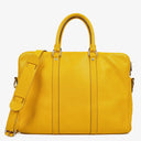 Louis Vuitton Porte Documents Voyage Yellow Altair Taiga Leather Briefcase