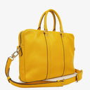 Louis Vuitton Porte Documents Voyage Yellow Altair Taiga Leather Briefcase