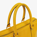 Louis Vuitton Porte Documents Voyage Yellow Altair Taiga Leather Briefcase