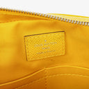 Louis Vuitton Porte Documents Voyage Yellow Altair Taiga Leather Briefcase