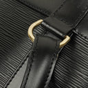 Louis Vuitton Randonnee PM Black EPI Leather Backpack