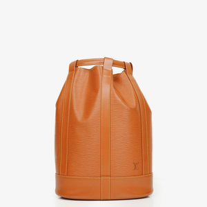 Louis Vuitton Randonnee PM EPI Cognac Canvas Rucksack