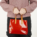 Louis Vuitton Reade PM Red Monogram Vernis Bag, 2007