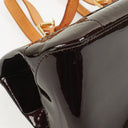 Louis Vuitton Rosewood Avenue Amarante Monogram Vernis Shoulder Bag