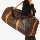 Louis Vuitton Sac Polochon 65 Monogram Canvas Travel Bag