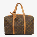 Louis Vuitton Sac Souple 35 Monogram Canvas Travel Bag