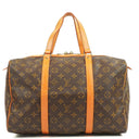 Louis Vuitton Sac Souple 35 Monogram Canvas Travel Bag