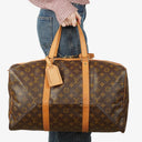 Louis Vuitton Sac Souple 45 Monogram Canvas Travel Bag