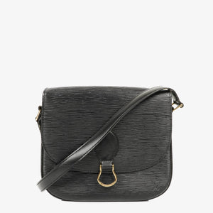 Louis Vuitton Saint Cloud Black EPI Leather Crossbody Bag