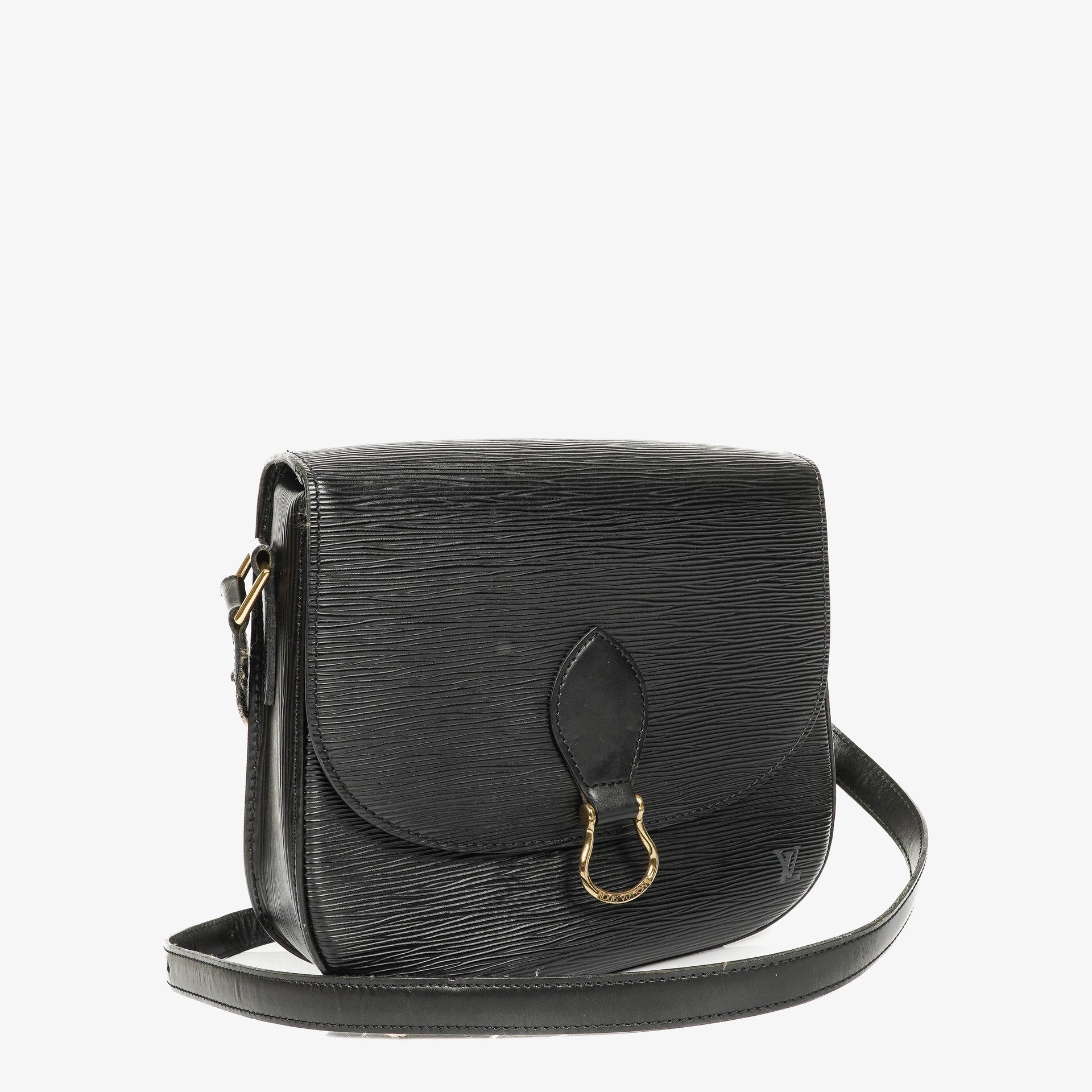 Louis Vuitton Saint Cloud Black EPI Leather Crossbody Bag