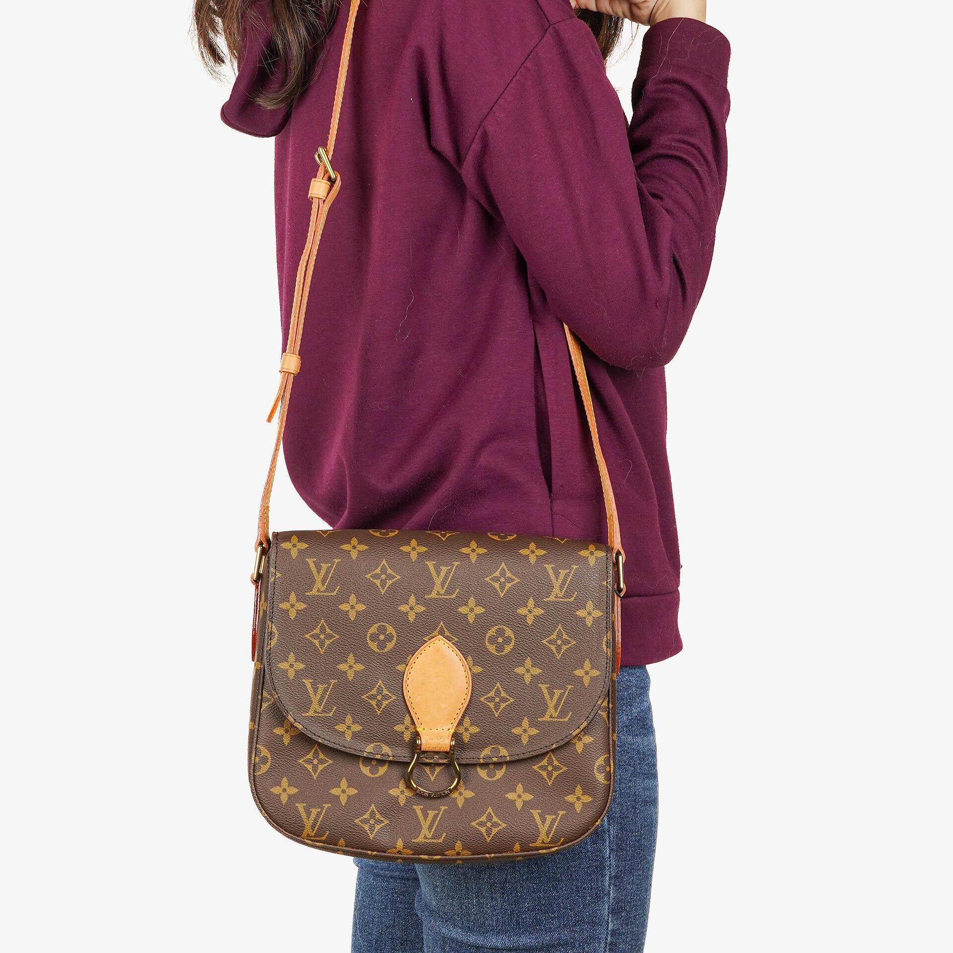 Louis Vuitton Saint Cloud GM Monogram Canvas Shoulder Bag