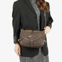 Louis Vuitton Saumur 30 Mini Lin Monogram Dune