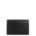 Louis Vuitton Sellier Dragonne Black EPI Leather Clutch Bag