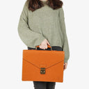Louis Vuitton Serviette Ambassador Brown Epi Leather Briefcase, 1996