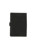 Louis Vuitton Small Ring Agenda Cover Black EPI Leather