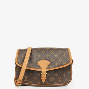 Sac à épaule Louis Vuitton Sologne en toile Monogram