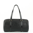Louis Vuitton Soufflot Black EPI Leather Handbag