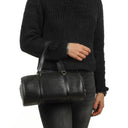 Louis Vuitton Soufflot Handbag In Black Epi Leather