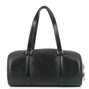 Louis Vuitton Soufflot Handbag In Black Epi Leather