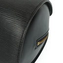 Louis Vuitton Soufflot Handbag In Black Epi Leather