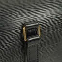 Louis Vuitton Soufflot Handbag In Black Epi Leather