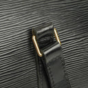 Louis Vuitton Soufflot Handbag In Black Epi Leather