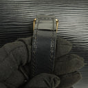 Louis Vuitton Soufflot Handbag In Black Epi Leather