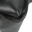 Louis Vuitton Soufflot Handbag In Black Epi Leather