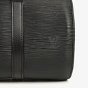 Louis Vuitton Soufflot Handbag In Black Epi Leather