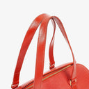 Louis Vuitton Soufflot Handbag In Red Epi Leather