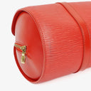 Louis Vuitton Soufflot Handbag In Red Epi Leather