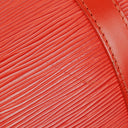 Louis Vuitton Soufflot Handbag In Red Epi Leather