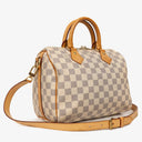 Louis Vuitton Speedy 25 Bandoulière Damier Azur Coated Canvas Handbag