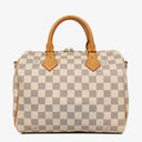 Louis Vuitton Speedy 25 Bandoulière Damier Azur Coated Canvas Handbag