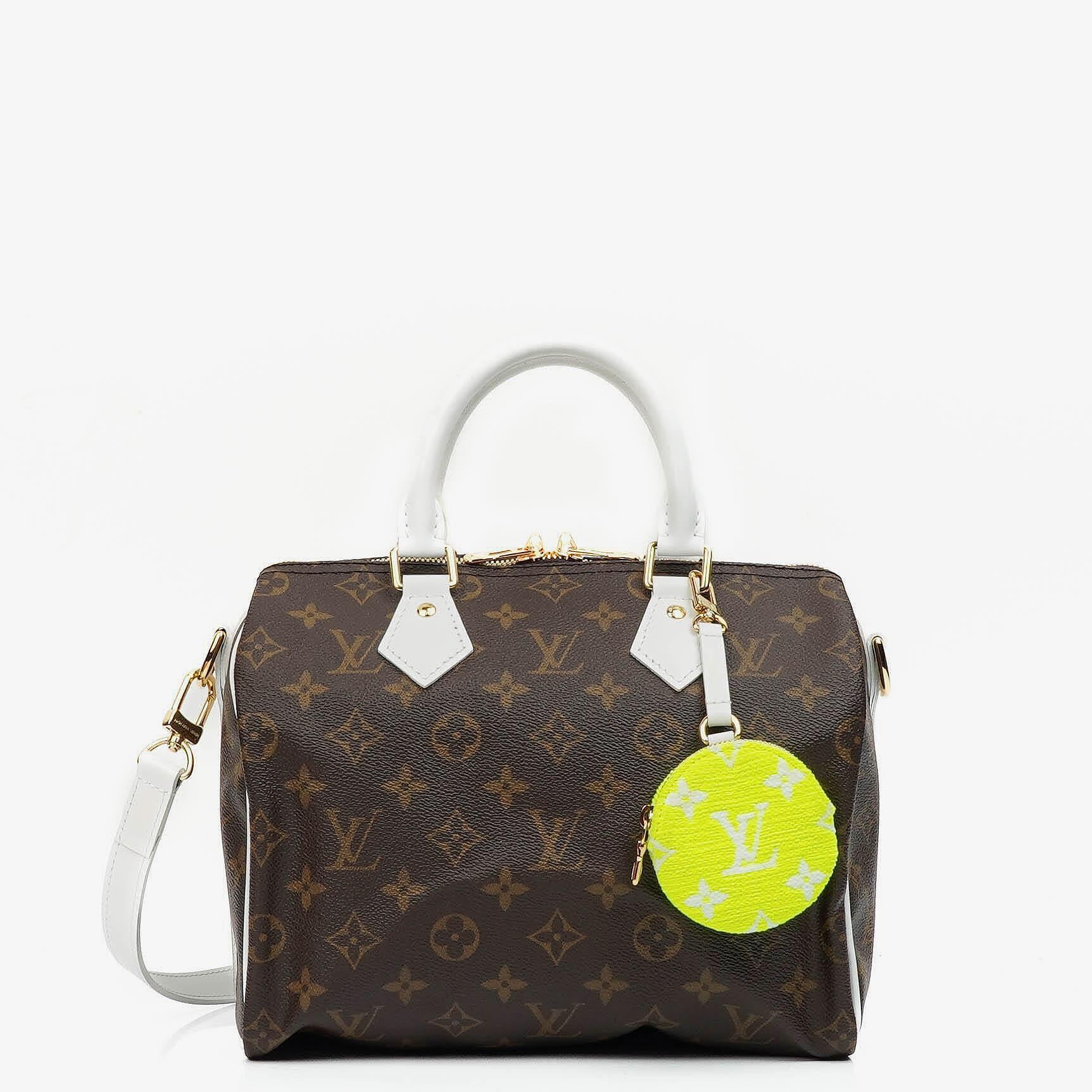 Louis Vuitton Speedy 25 Bandouliere LV Match Limited Edition Monogram Canvas Bag