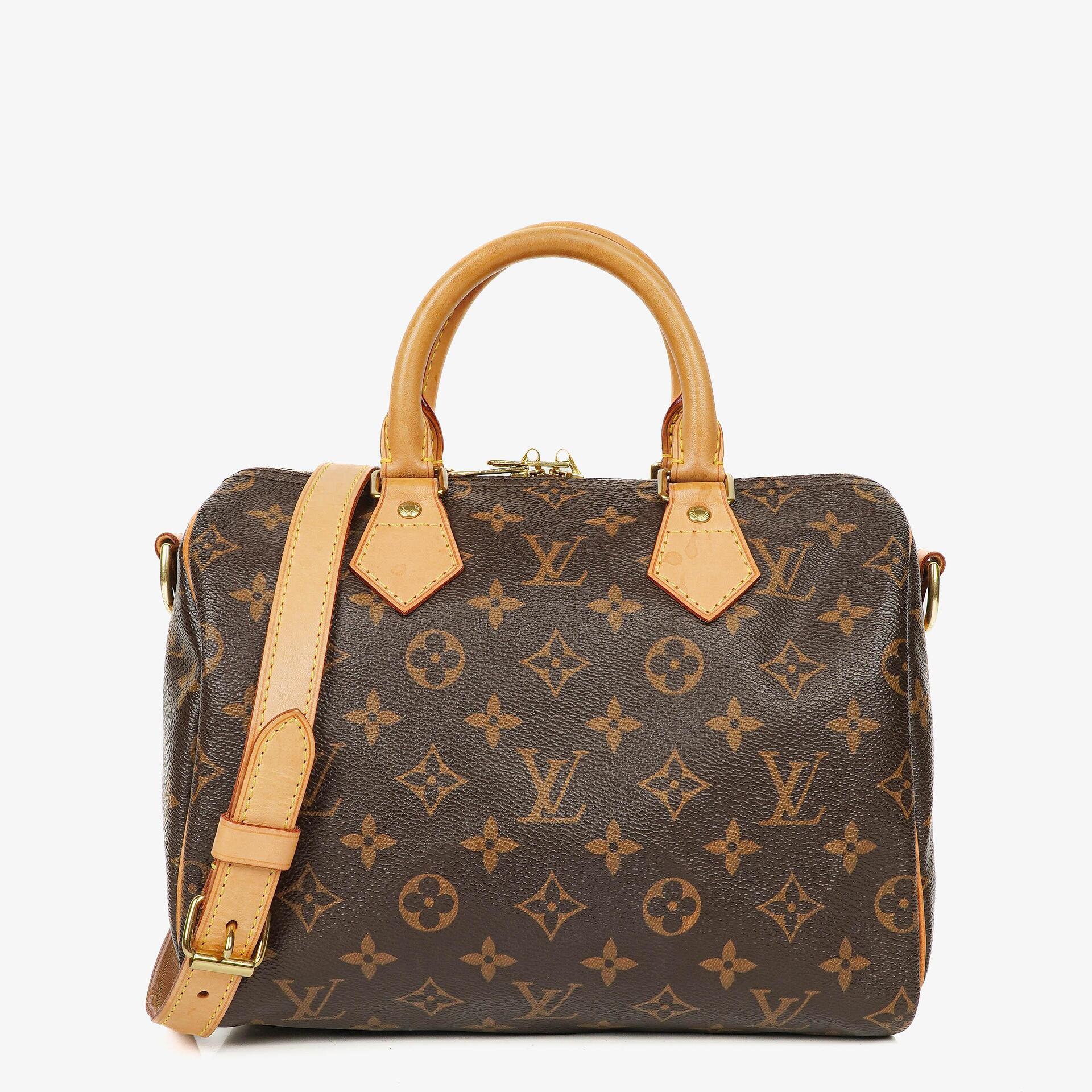 Louis Vuitton Speedy 25 Bandoulière Monogram Canvas Bag
