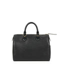 Louis Vuitton Speedy 25 Black EPI Leather Handbag