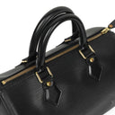 Louis Vuitton Speedy 25 Black EPI Leather Handbag