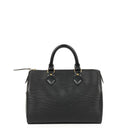 Louis Vuitton Speedy 25 Black EPI Leather Handbag