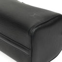 Louis Vuitton Speedy 25 Black EPI Leather Handbag