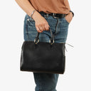 Louis Vuitton Speedy 25 Black EPI Leather Handbag