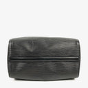 Louis Vuitton Speedy 25 Black EPI Leather Handbag